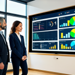 **

A diverse group of fully clothed people collaborating around a large interactive data visualization screen displaying city statistics, modest clothing, appropriate attire, in a bright, modern community center, safe for work, perfect anatomy, correct proportions, natural pose, professional environment, high quality.

**